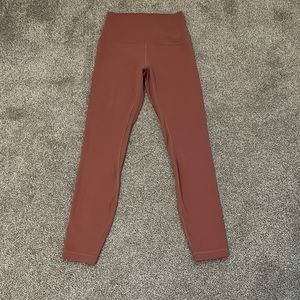 Lulu lemon align high-rise leggings 25” brier rose